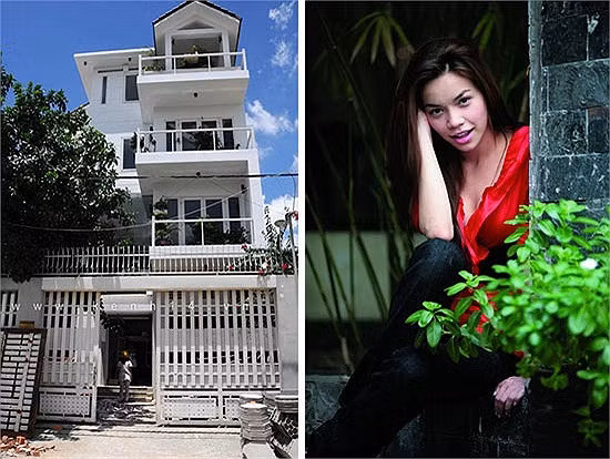 Hà Hồ sở hữu biệt thự trị giá hàng triệu đô.