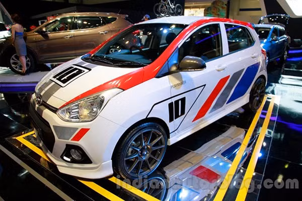 Theo chân Daihatsu và Honda, Hyundai cũng tung ra bản nâng cấp của mẫu xe nhỏ chiến lược Grand i10. Mẫu xe này hiện đang góp mặt ở cả hai triển lãm tại Indonesia và Philippines.