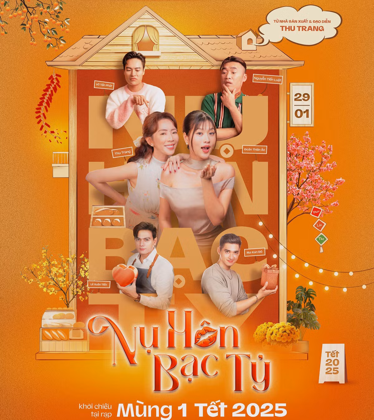 Phim Tet 2025: Mau sac vui ve, nhieu 
