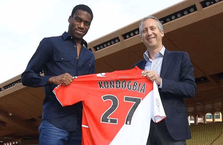 9. Geoffrey Kondogbia - chiêu mộ từ Lens (3.2 triệu bảng), bán cho Monaco (17 triệu bảng)