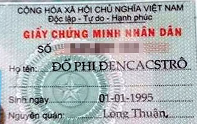 Người có cái tên này gần giống với nguyên Chủ tịch nước Cu Ba.