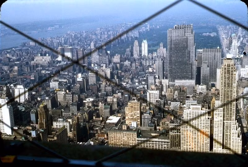 Một góc New York nhìn từ tòa nhà Empire State.
