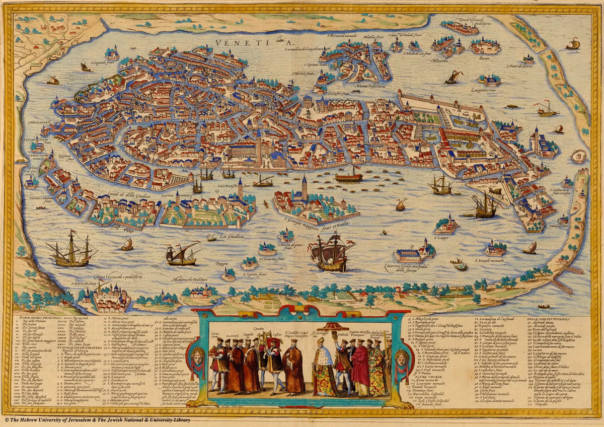Đồng thời, chính quyền Venice đã cho xây dựng một trung tâm cách ly trên một hòn đảo xa ở ngoài khơi và chuyển những người nhiễm bệnh tới đây. Những bệnh nhân nào sống sót sau 40 ngày cách ly trên đảo sẽ được đưa về đất liền.