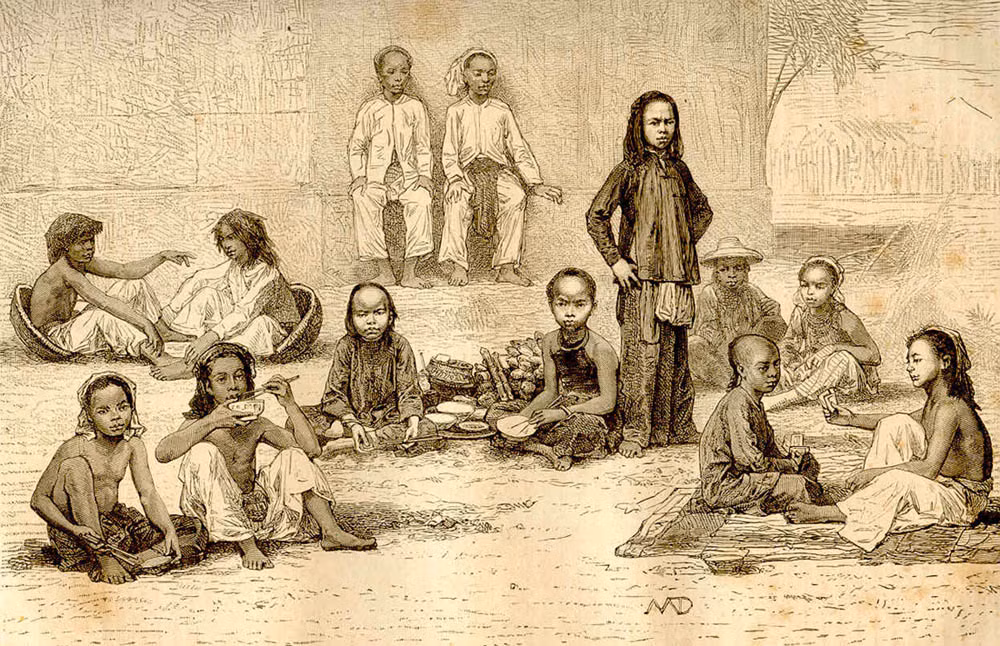 Trẻ em Sài Gòn.