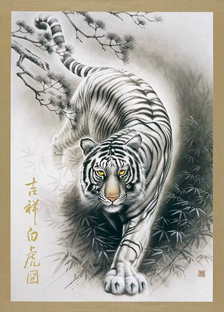 Nhờ niềm tin này, cư dân sống ở vùng rừng núi thường cất miếu sơn quân thờ để thờ thần Bạch Hổ.