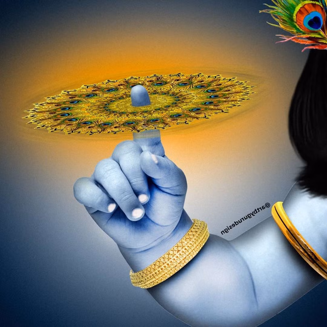 Thần Vishnu nổi giận liền chém đứt ngang thân Rahu bằng vũ khí Sudershan Chakra, nhưng vì nước trường sinh đã ngấm phần trên nên con quỷ không chết, ngược lại nó đã trở thành bất tử mặc dù chỉ còn lại hai chi trước.