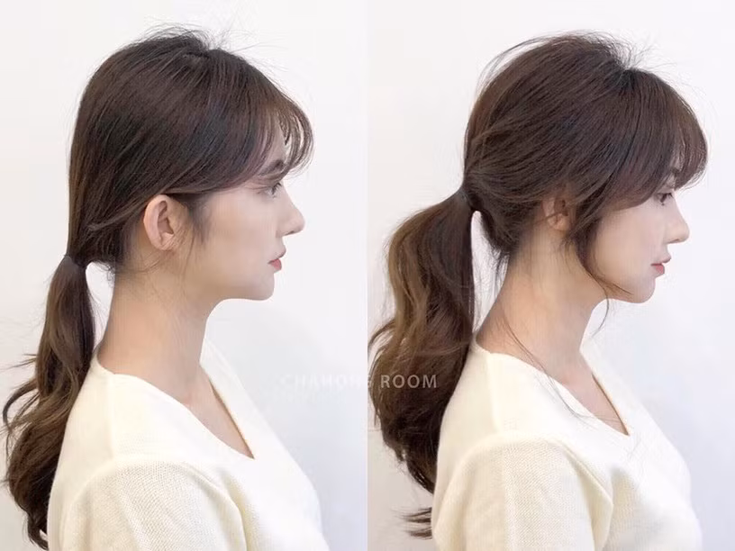 Thay đổi cách buộc tóc giúp chị em lên vài chân kính - Hình 4 Thay doi cach buoc toc giup chi em len vai chan kinh-Hinh-4