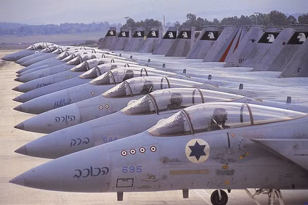 Tiêm kích F-15 của Không quân Israel.
