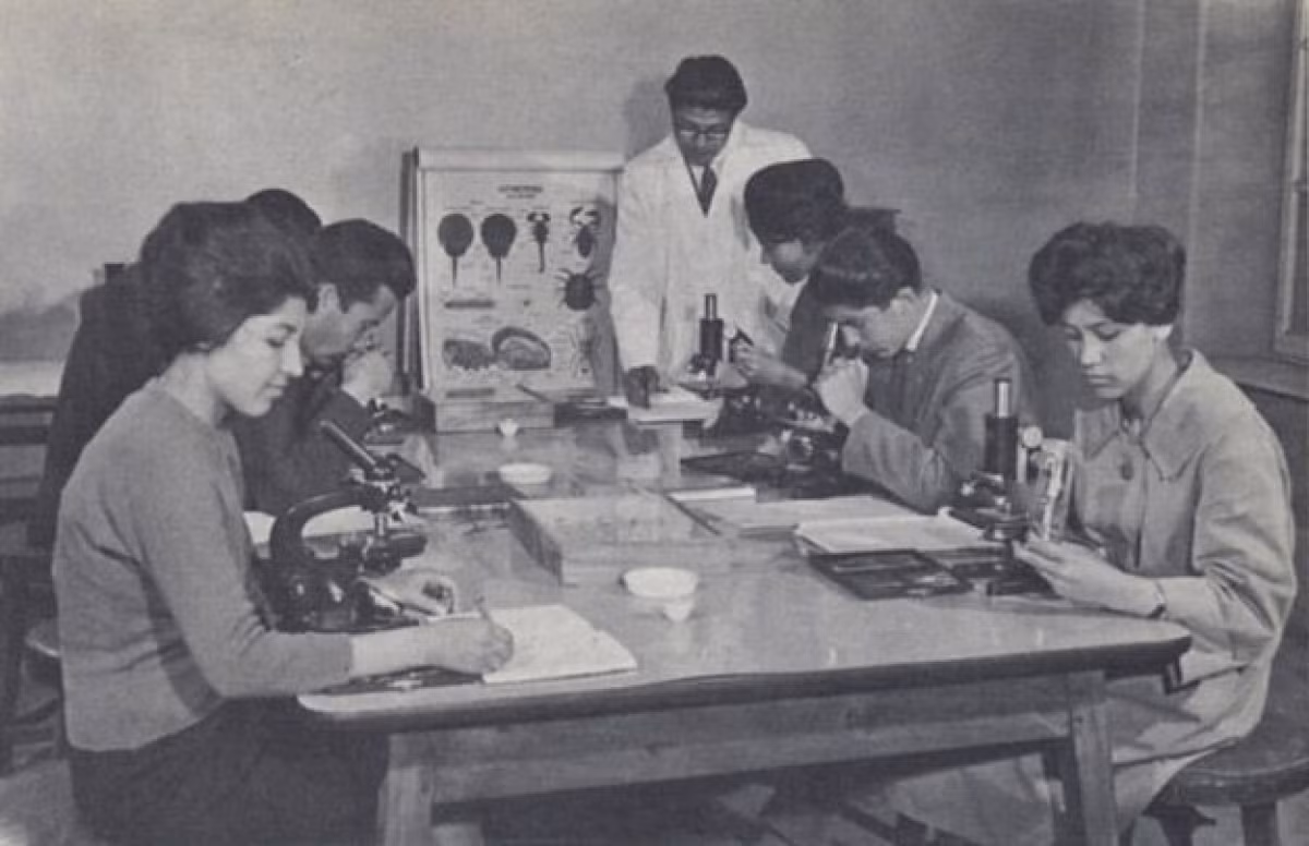 Khoa Sinh học, Đại học Kabul ở Afghanistan.