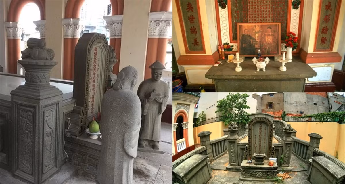 Than the khung cua nguoi nam duoi ngoi mo hoa my nhat Sai Gon