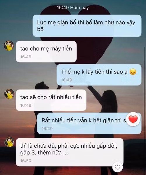 Bố tung 'chiêu độc' nịnh mẹ, con trai một lòng tâm phục khẩu phục Bo tung 'chieu doc' ninh me, con trai mot long tam phuc khau phuc