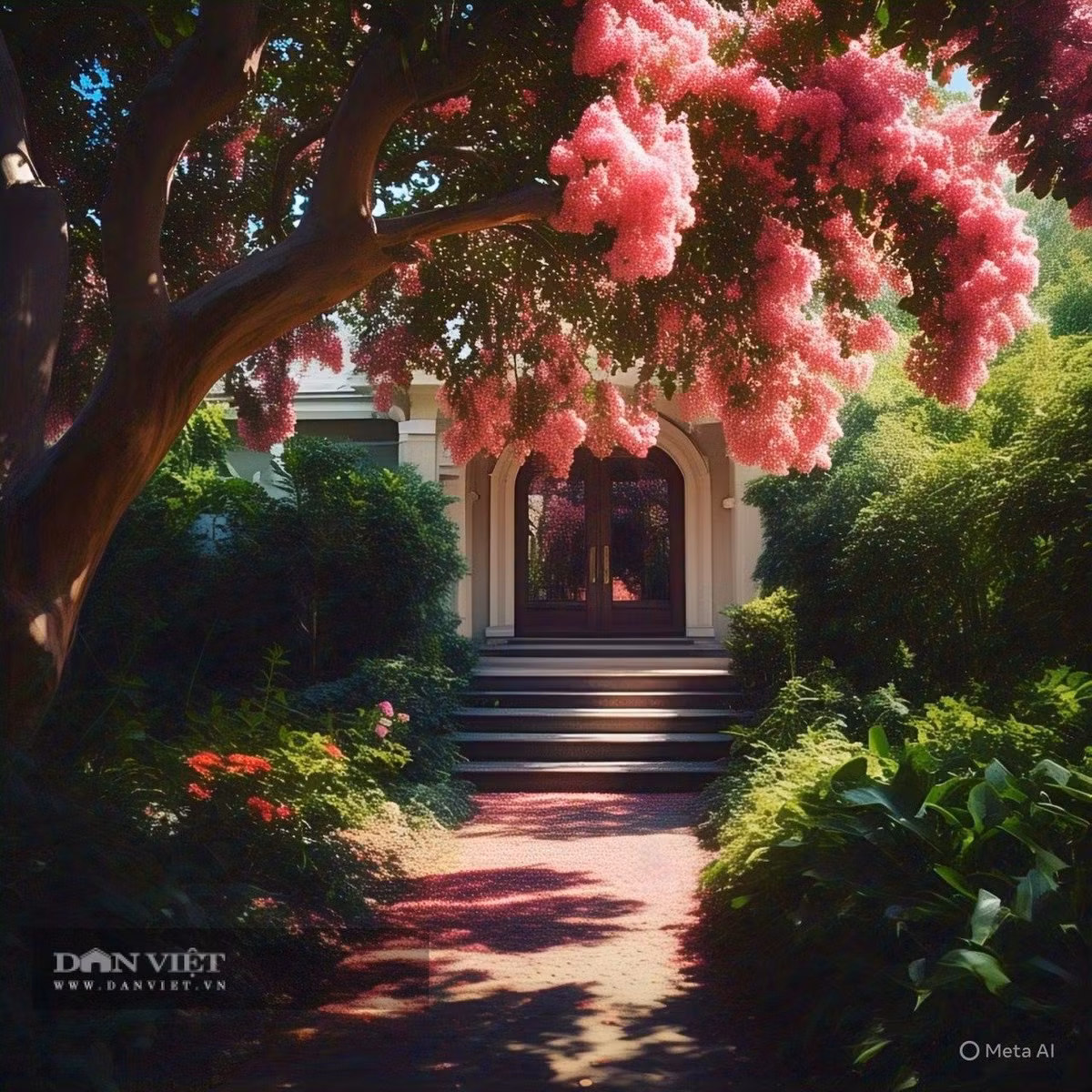  Cây tường vi (tên tiếng Anh là Crepe Mytle, tên khoa học là Rosa multiflora, hoặc Lagerstroemia indica Linn) mang đến những bông hoa mùa hè sặc sỡ, kéo dài sang tận mùa thu.