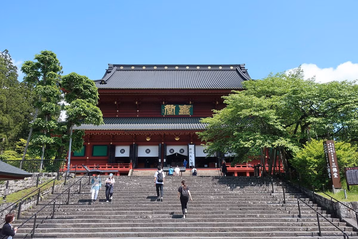 Chùa Rinno-ji (Luân Vương Tự) là một tu viện của phái Phật giáo Thiên Thai tông được xây từ thế kỷ 8 trong thời kỳ Nara, và được các lãnh chúa nhà Tokugawa mở rộng. Ảnh: Tripadvisor.