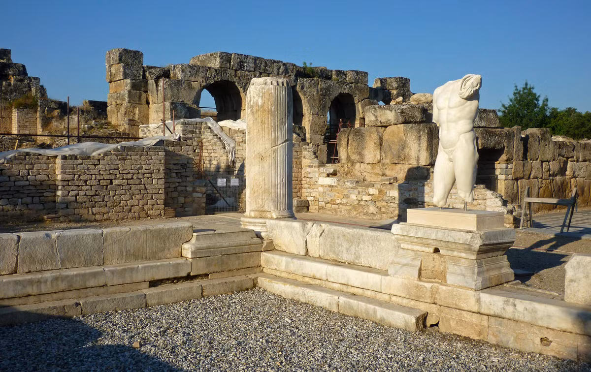 Sau hai thiên niên kỷ tồn tại, nhiều công trình cổ của thành phố Aphrodisias vẫn đứng vững. Các cuộc khai quật quy mô lớn đã được tiến hành ở di tích này từ thập niên 1960. Ảnh: World Monuments Fund.