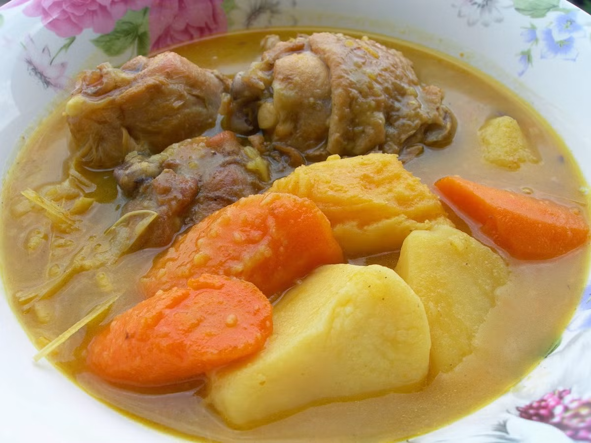 i Gà nấu cà ri.