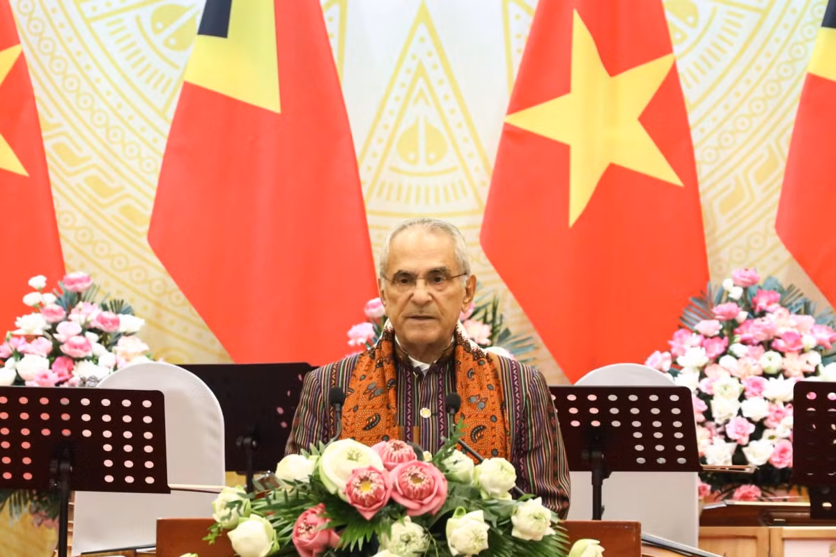 Chủ tịch nước Tô Lâm chủ trì chiêu đãi trọng thể Tổng thống Timor Leste - Hình 3 Chu tich nuoc To Lam chu tri chieu dai trong the Tong thong Timor Leste-Hinh-3