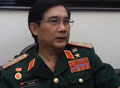 Thiếu tướng Lê Mã Lương.