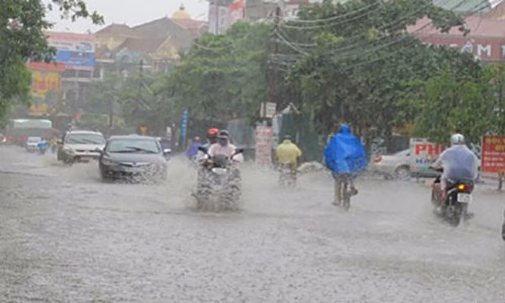 Du bao thoi tiet 28/8: Mua lon dien rong o Bac Bo, Bac Trung Bo