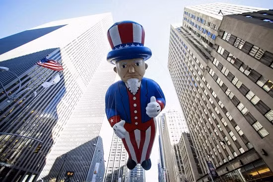Bóng bay Uncle Sam.
