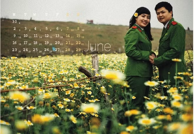 Cùng ngắm những khoảnh khắc lãng mạn của cặp đôi chiến sĩ này.