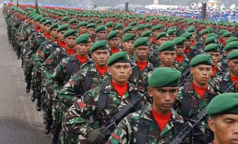 Quân đội Indonesia tham vọng trở thành cường quốc quân sự mạnh nhất Đông Nam Á.