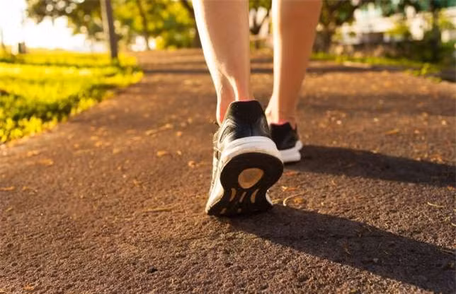  Đi bộ: Nếu không thể tới phòng gym, hãy thử đi bộ 30 phút mỗi ngày. Đi bộ giúp tăng cường trao đổi chất và giúp bạn đốt cháy mỡ thừa hiệu quả hơn. 