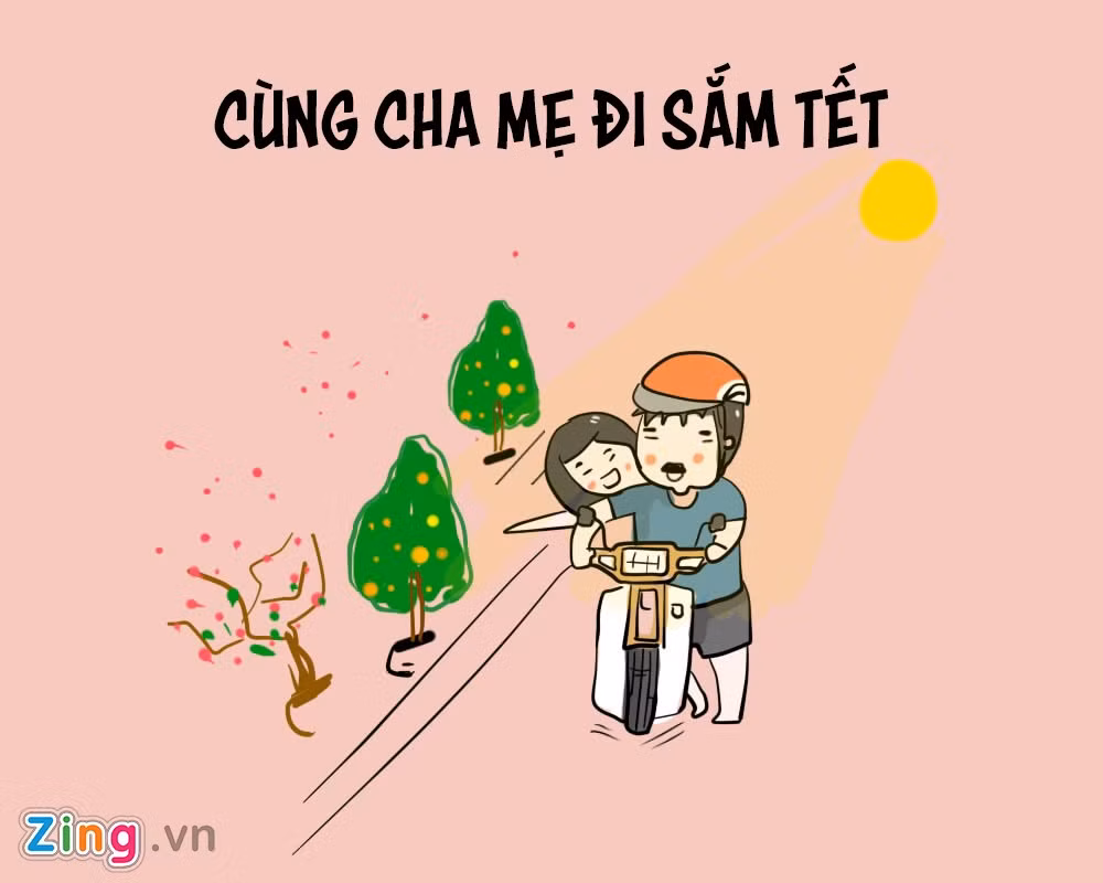 Những ngày giáp Tết trong ký ức tuổi thơ của 9X, trẻ em rất thích “bám đuôi” cha mẹ đi chợ mua gói mứt, túi kẹo hay chậu quất, cành đào… Ngày nay, các mặt hàng Tết đa dạng, đẹp mắt hơn như dừa, dưa hấu khắc hình, cây cảnh nhiều loại quả, song không thể thay thế không khí sắm Tết của ngày xưa.