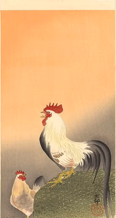 Chào bình minh.