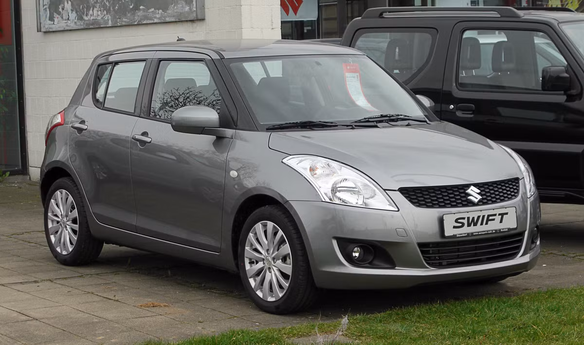 Chiếc Suzuki Swift.