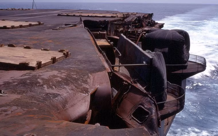 Vào năm 1997, Gerald Farrier, sĩ quan chỉ huy lực lượng cứu hộ trên tàu sân bay USS Forrestal vào thời điểm xảy ra vụ cháy nổ đã tiết lộ trong cuốn sách của mình có nhan đề “Trial by Fire: A Carrier Burns” rằng vụ cháy nổ trên tàu sân bay USS Forrestal là do phá hoại.