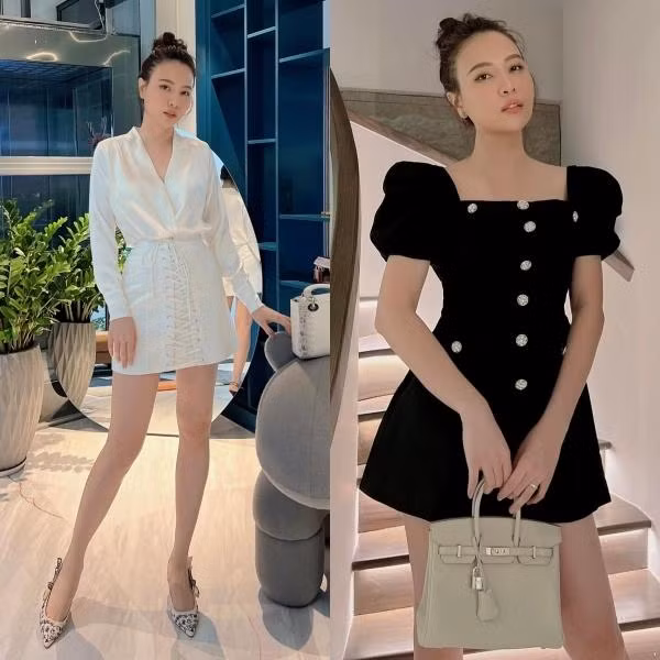 Nhưng khi cần lên đồ cầu kì, sang chảnh người đẹp vẫn gây hút hồn như thường.