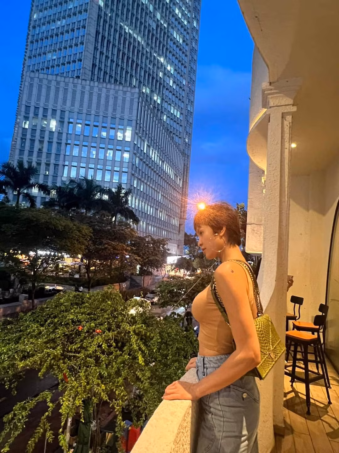 Lý Nhã Kỳ một mình, Việt Anh - Hồng Diễm lên sân thượng hóng gió - Hình 12 Ly Nha Ky mot minh, Viet Anh - Hong Diem len san thuong hong gio-Hinh-12