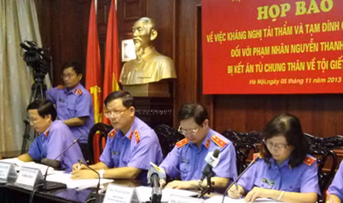 Sáng nay (5/11) VKSNDTC họp báo thông báo về vụ án ngồi tù oan 10 năm.