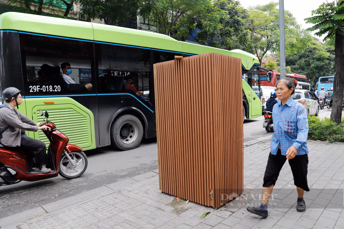 Việc bọc bốt điện được thực hiện trên tuyến đường kéo dài từ đầu nút Kim Mã - Nguyễn Thái Học đến nút giao Nguyễn Thái Học - Lê Duẩn.