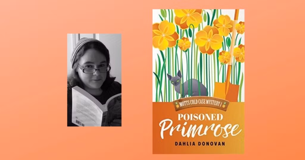 Poisoned Primrose là tác phẩm nổi tiếng của Dahlia. Sau khi chuyển đến sống tại vùng nông thôn nước Anh, cuộc sống yên bình của Pineapple “Motts” Mottley bỗng rơi vào hỗn loạn khi cô tìm thấy một xác chết trong vườn. Motts bị cuốn vào vụ án án lớn và vô tình trở nên thân thiết với thám tử địa phương - Teo Herceg. Ảnh:New in Books.