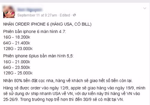 Không thiếu những lời rao tương tự trên Facebook.