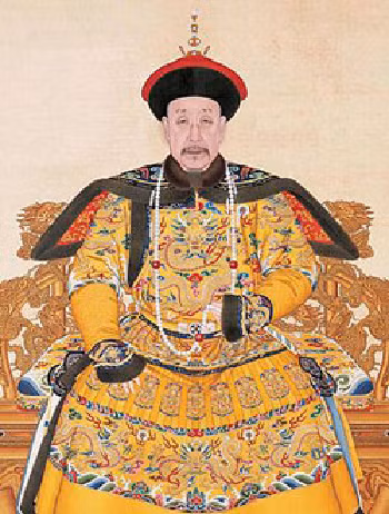 Tử Cấm Thành là nơi ở của 24 hoàng đế nhà Minh và nhà Thanh từ năm 1420 – 1912. Trong ảnh là chân dung Hoàng đế Càn Long.