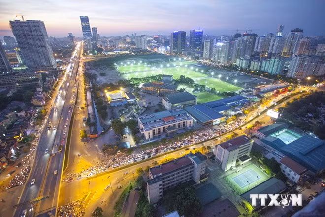 Nút giao đường Lê Văn Lương - Vành đai 3 - Khuất Duy Tiến.