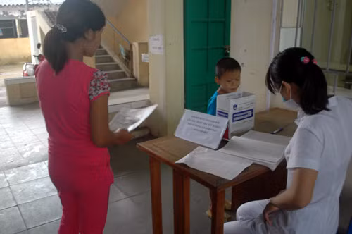 Đăng ký xét nghiệm cho trẻ nhỏ