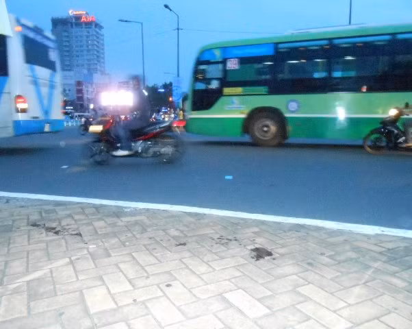 Hiện trường nơi xảy ra vụ dàn cảnh bị cướp
