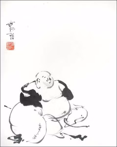 1. La Hán Bố Đại (Hotei) được coi là hiện thân của Phật Di Lặc. Vị thần mập mạp vui vẻ này mang lại thịnh vượng và sức khỏe. Tương truyền Bố Đại là một Thiền sư Trung Quốc ở thế kỉ thứ 10. Sư hay mang trên vai một cái túi vải bố, có nhiều phép mầu và có những hành động lạ lùng.
