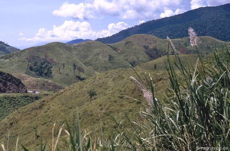 Những dãy núi ở Đăk Lăk.
