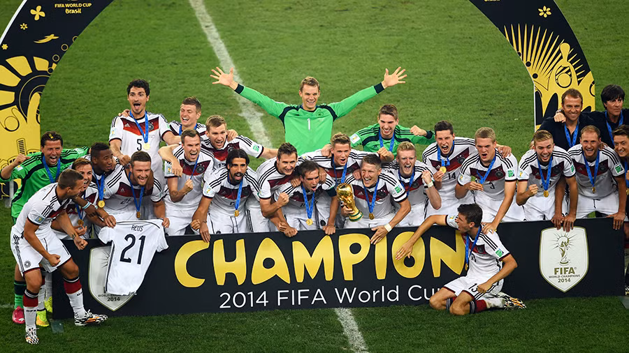Ở lần thứ hai làm chủ nhà World Cup vào năm 2014, Brazil tiếp tục gây thất vọng khi chỉ giành vị trí thứ tư. Đội vô địch kỳ World Cup này là Đức. Ảnh: Tip.rs.