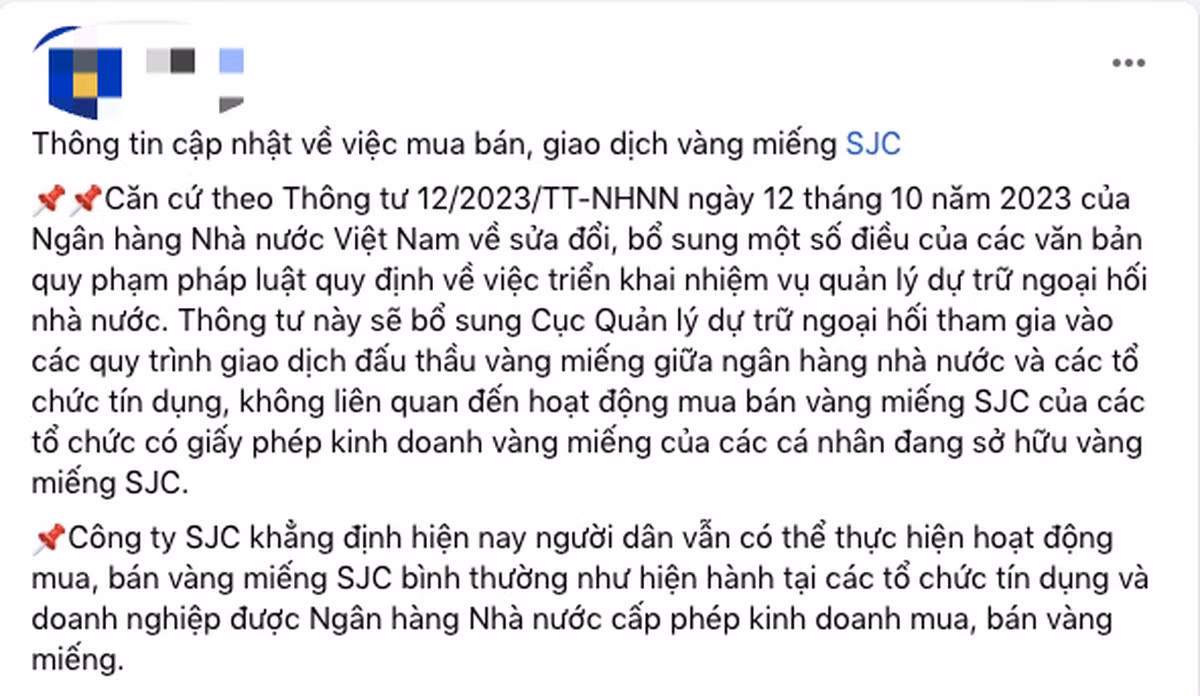 Vì sao giá vàng miếng giảm sốc cả 1-2 triệu đồng/lượng? - Hình 2 Vi sao gia vang mieng giam soc ca 1-2 trieu dong/luong?-Hinh-2