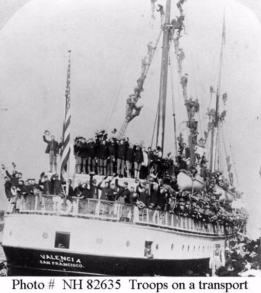 Ngược dòng lịch sử, tàu S.S. Valencia được đóng vào năm 1882 tại xưởng của hãng đóng tàu William Cramp &amp; Sons, Mỹ. Tàu có vỏ sắt và chạy bằng hơi nước, khối lượng gần 1.600 tấn và chiều dài 77 mét.
