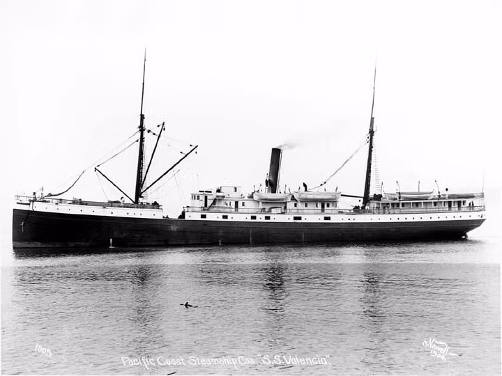 S.S. Valencia là con tàu ma gắn liền với một trong những vụ đắm tàu bi thảm nhất trong lịch sử hàng hải thế giới.