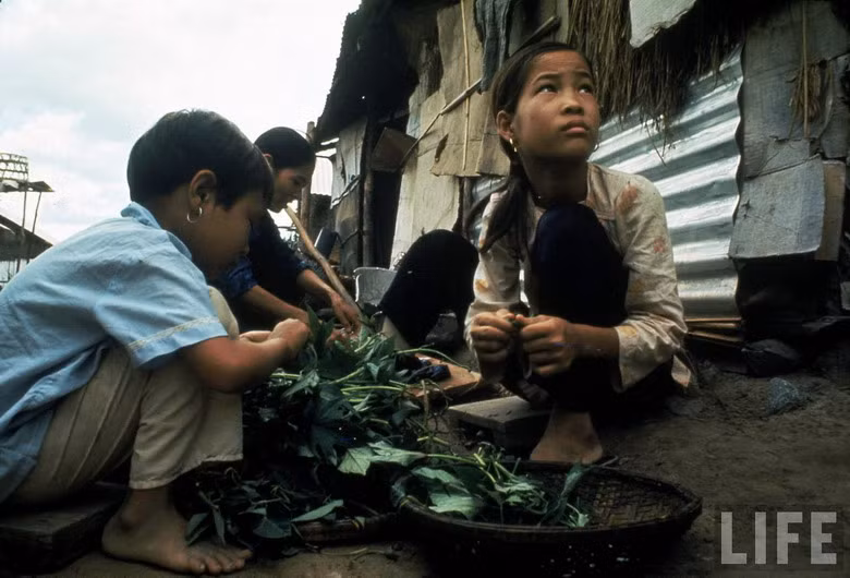 Tiếng động cơ máy bay trực thăng trở thành một nỗi ám ảnh đối với Tròn.