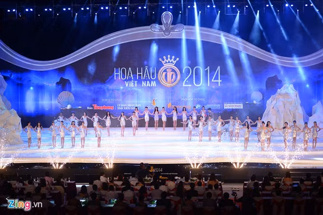 Đêm chung kết Hoa hậu Việt Nam 2014 diễn ra tại Phú Quốc (Kiên Giang) đã lựa chọn ra tân hoa hậu...