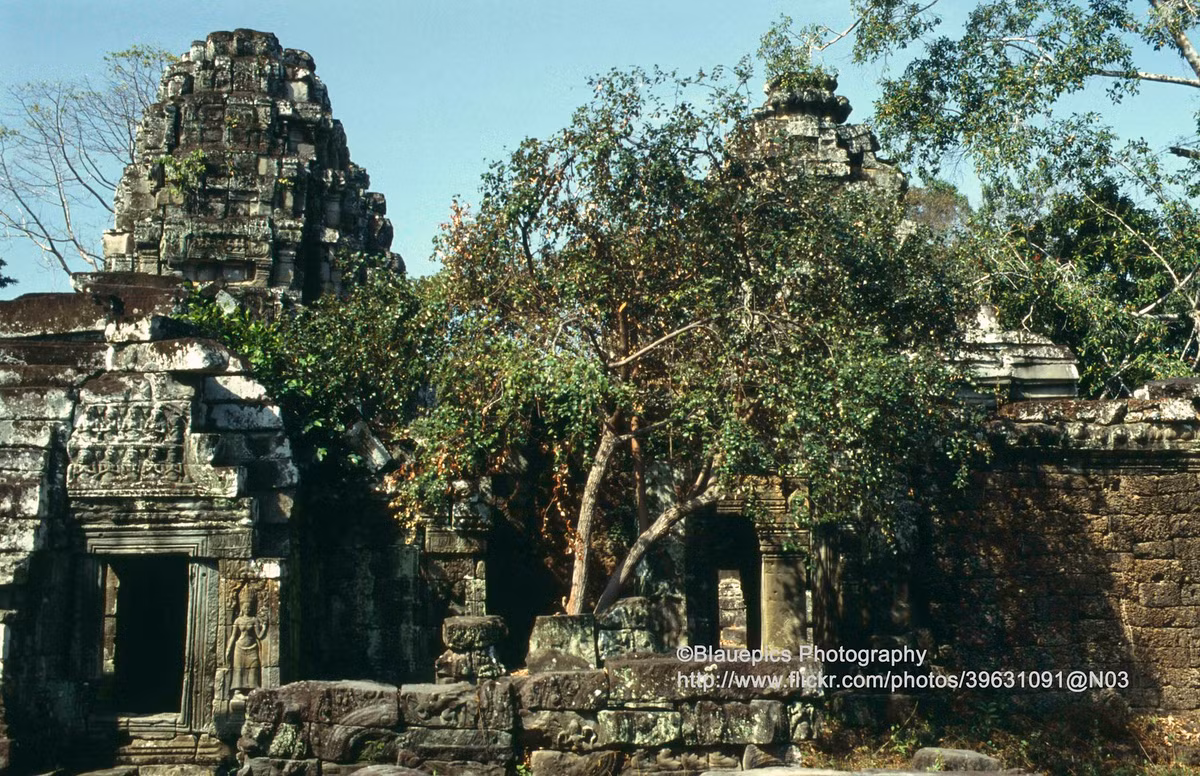 Đền Banteay Kdei, nằm ở phía Đông Nam Ta Prohm.