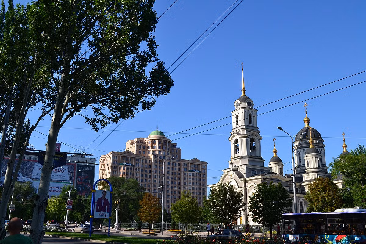 # 18. Donetsk (Cộng hòa Xã hội chủ nghĩa Xô viết Ukraina). Dân số năm 1989: 1.109.102. Dân số năm 2016: 936.257. Ảnh: Wikipedia.